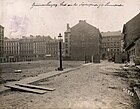 Blick von der Füsilierstraße zur Linienstraße anno 1907