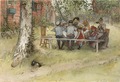 Raňajky pod veľkou brezou, 1896, Národné múzeum Štokholm