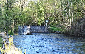 Prise d'eau à Pouzac.