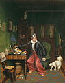 Egy arisztokrata reggelije (olaj, 1849)