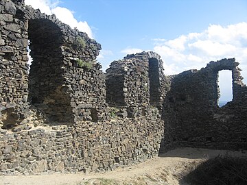Intérieur du château.