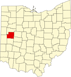 Contea di Shelby – Mappa