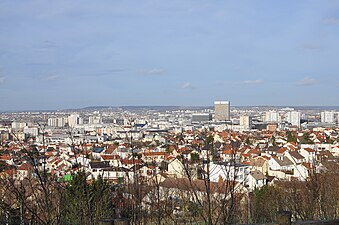 Vue vers Nanterre.