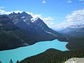 Lago Peyto.