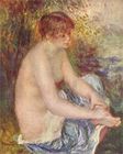 ピエール＝オーギュスト・ルノワール Small Nude in Blue　1878-79年