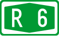 R6 Motorway shield}}