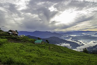 A View at Chisapani, Sindhupalchowk, Nepal.
