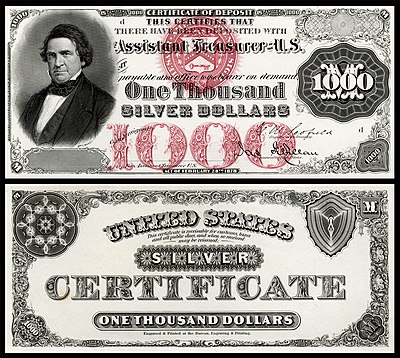 Silver certificate