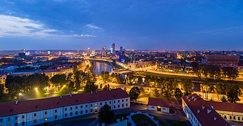 Vilnius Modern Skyline At Dusk, Lithuania - Diliff.jpg