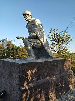 World War II memorial in Ulakly