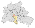 Deutsch: Wahlkreis Tempelhof-Schöneberg 2 für die Wahlen zum Abgeordnetenhaus von Berlin. Stand 2006