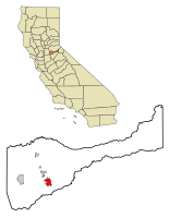 Poziția localității Jackson, California