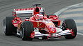 Rubens Barrichello in qualifying