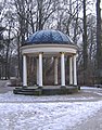 De tempel in het Hofgarten-park te Bayreuth