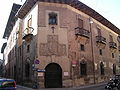 O Colexio de España en Boloña, prestixioso centro de estudos xurídicos onde acudían estudantes españois.