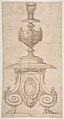 Design for a candlestick, The MET