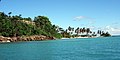 DomRep:Insel Cayo Levantado auf der angeblich ein Werbespot eines Rum Herstellers gedreht wurde