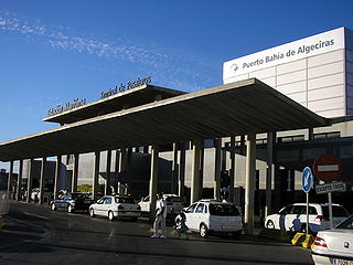 Español: Estación de pasajeros del puerto de Algeciras.