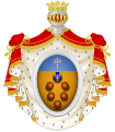 Great coat of arms of Medici of Ottajano
