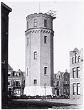 De watertoren Sloten; circa 1908.