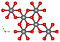 mit Blickrichtung parallel zur c-Achse