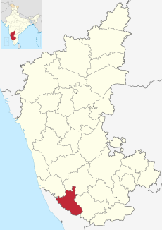 Ligging in Karnataka