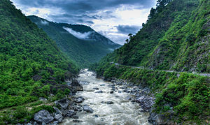 Kosi River valley near Almora