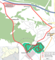 Comparació del traçat original i el modern