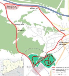 Tracciato di Sachsenring (circuito stradale)