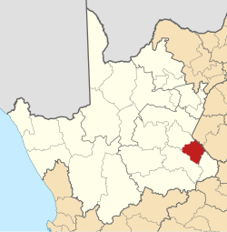 Location in the Northern Cape