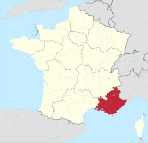 Region Provence-Alpes-Côte d'Azur