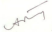 signature d'André Martinet