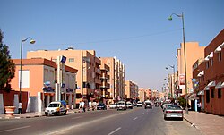 Avenue Makkah al-Mukarramah in El-Aaiún