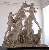 Farnezijski bik, Michelangelova rekonstrukcija