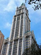 El Woolworth Building, Nueva York 1913