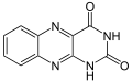 Deutsch: Struktur von Alloxazin English: Structure of Alloxazine