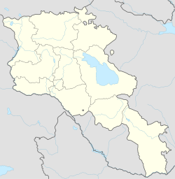 اچمیادزین در ارمنستان واقع شده