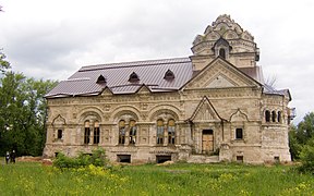 Templo de Demetriuo de Tesalonika, en Beryozovka, óblast de Lípetsk (Alexander Pomerantsev, 1891).