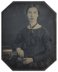 Emily Dickinson, december 1846 eller början av 1847.
