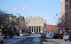 Avenida Central em Great Falls