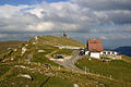 der Gipfel vom Chasseral und s Hotel-Restaurant