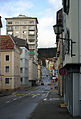 Calles típicas de La Chaux-de-Fonds.