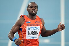 Churandy Martina belegte Rang fünf