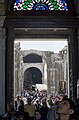 Western entrance looking out to propylaeum