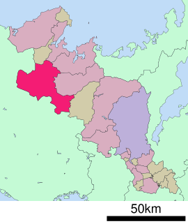 福知山市位置図