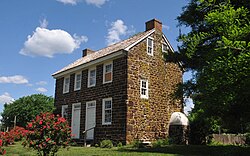 George Jr. and Sarah Morgan House, listed on the NRHP