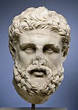 Głowa mężczyzny, Grecja, okres klasyczny, IV w. p.n.e.