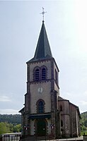 L'église Sainte-Claire à Julienrupt.