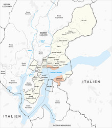 Castagnola-Cassarate-Ruvigliana – Mappa