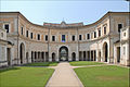 Villa Giulia in Rom, Eingangshof. Architekten: Vasari, Vignola, Ammanati